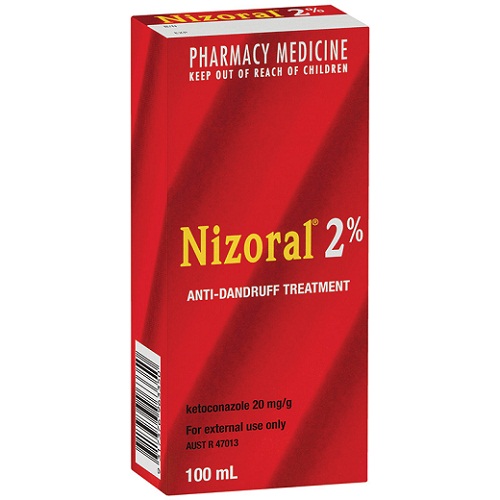 Farmacijos vaistas „Nizoral 2“ nuo pleiskanų