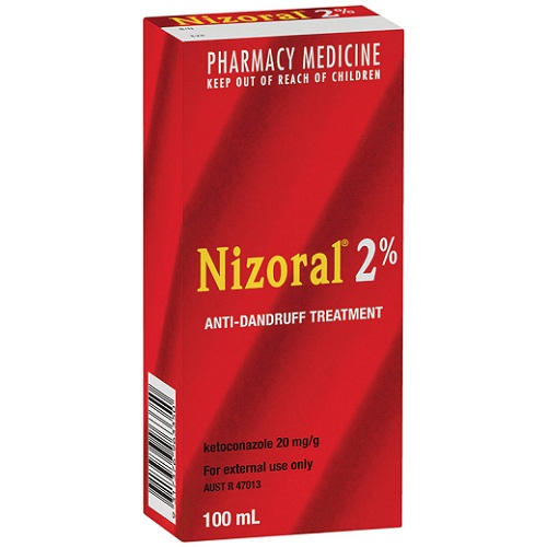 Farmacijos vaistas „Nizoral 2“ nuo pleiskanų