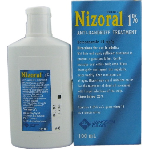Nizoral 1 priemonė nuo pleiskanų