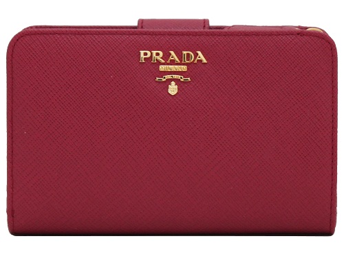 Pembe Kadın Fransız Prada Cüzdanı