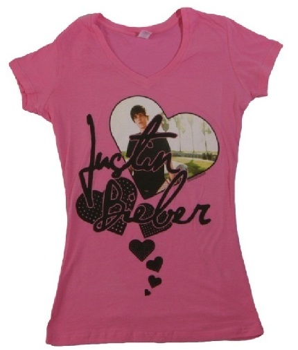 „Hearts and Bieber“ marškinėliai