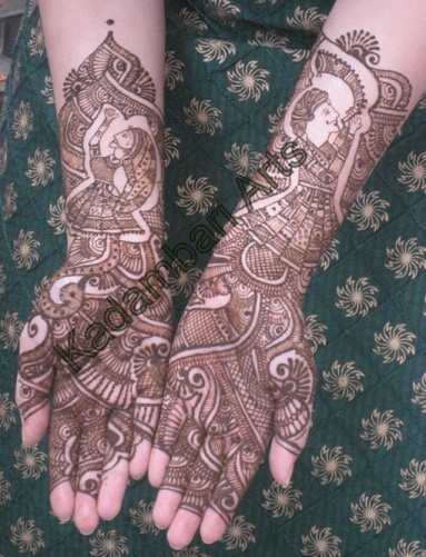 „Kadambari Mehndi“ dizainas