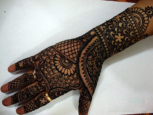 Rajeswari mehndi sanatı