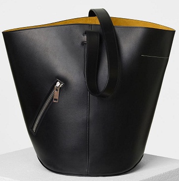 Celine'den Black Bucket Biker Omuz Çantası