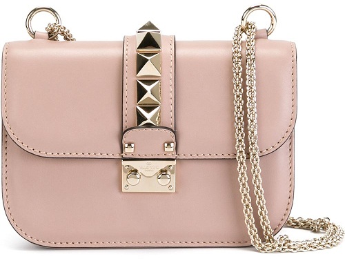 Rožinis Valentino užrakto krepšys