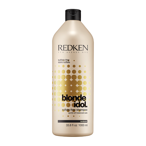 Šampūnas be raudonų blondinių stabų be sulfatų