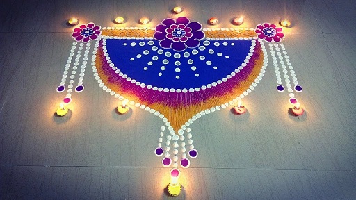 Durų „Kolam“ dizainas