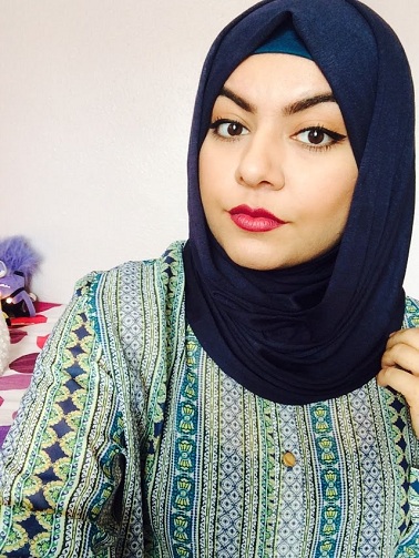 Apvaliojo veido hidžabo stilius mokyklai