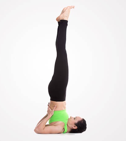 Salamba Sarvangasana