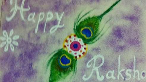 Kūrybinga Raksha Bandhan Rangoli