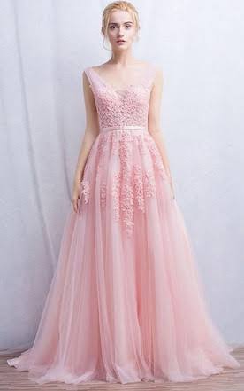 Rožinė išleistuvių suknelė