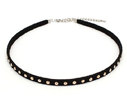 Suede choker mergaitėms