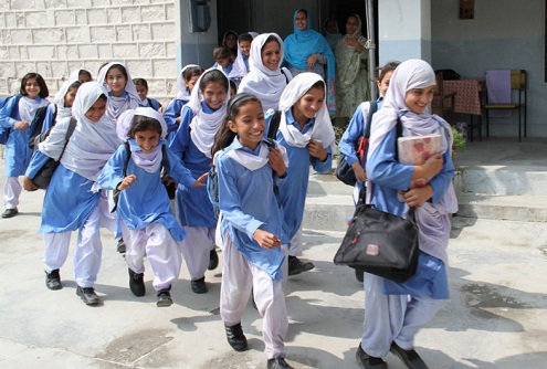 Mokyklos mergaičių hidžabas
