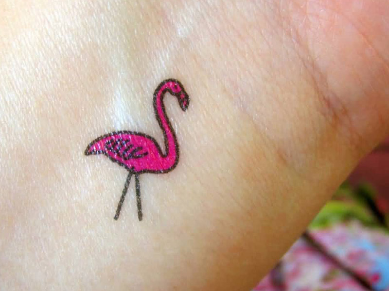 Įspūdingi „Flamingo“ tatuiruočių dizainai