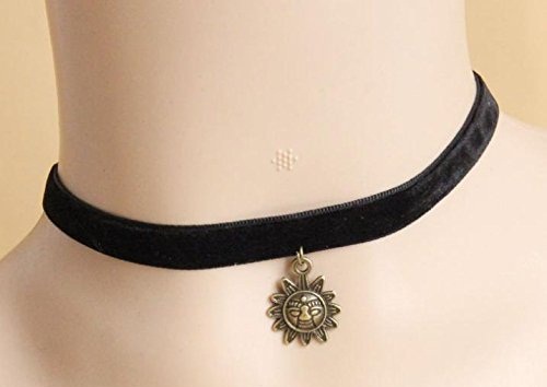 Gotik Stil Kadife Gerdanlık: