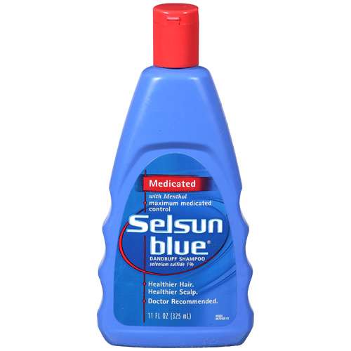 Selsun blue gydomasis pleiskanų šampūnu nuo mentolio