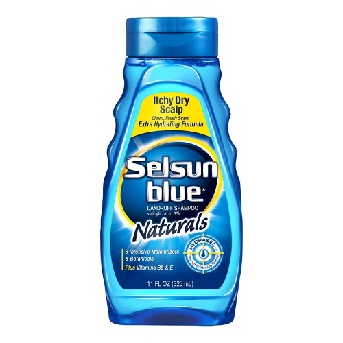 Selsun blue naturals sausos galvos odos šampūnas
