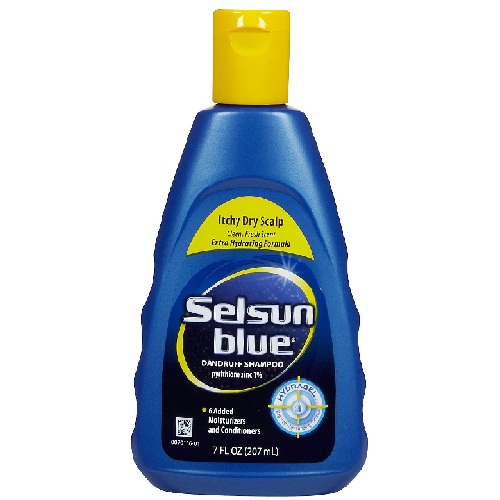 Selsun blue niežtintis sausos galvos odos šampūnas