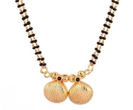 Vati auksu padengta Mangalsutra