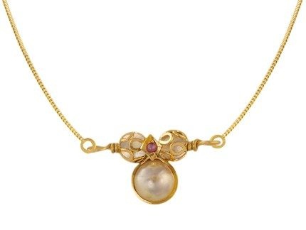 Perlų dygliuota Mangalsutra