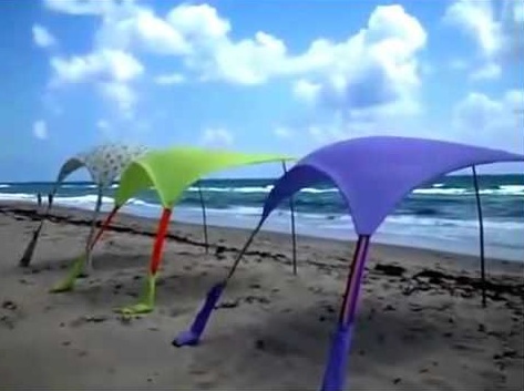 Sağlam Rüzgar Geçirmez Plaj Şemsiyesi