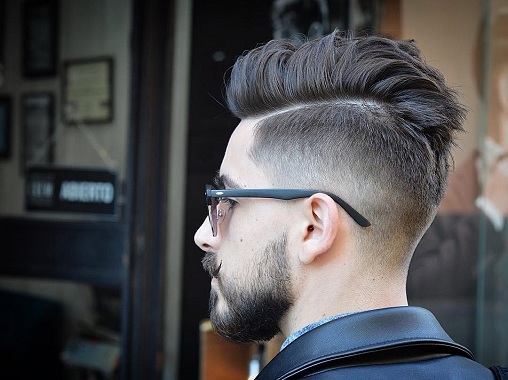 Serin Dağınık Pompadour Undercut