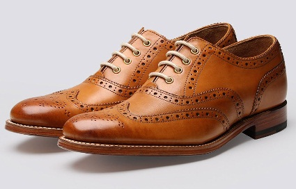 Klasik Tan Brogue