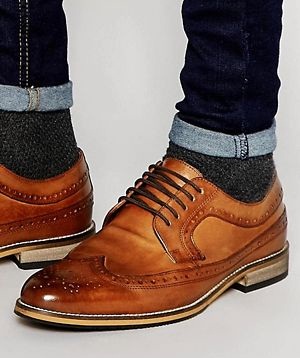 Parlak Tan Brogue