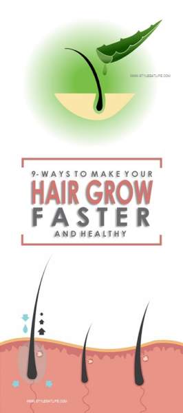 9 būdai, kaip plaukai auga greičiau ir sveikiau