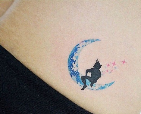 Peterio Pan Disney tatuiruotė