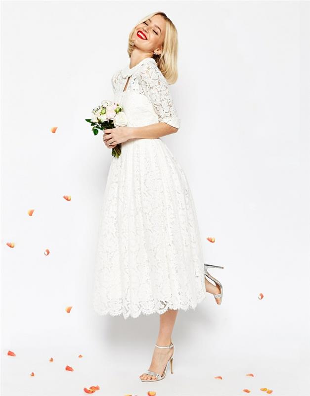 Νυφικό ASOS για γραφείο μητρώου κομψό