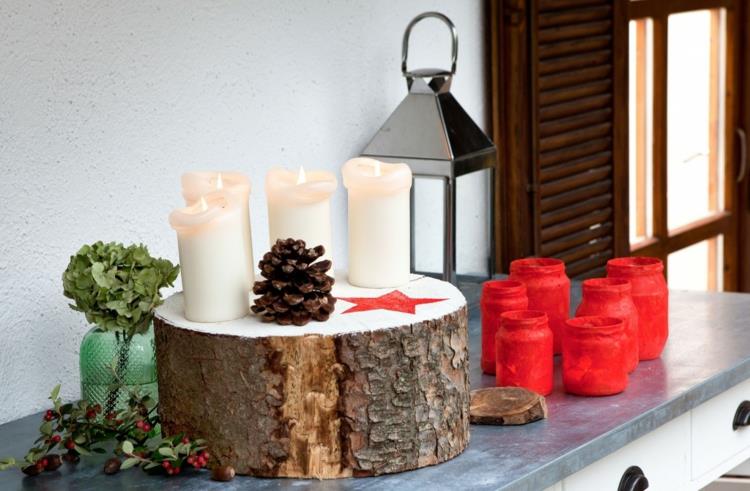 Advent στεφάνια DIY έργα Χριστουγεννιάτικες ιδέες διακόσμησης