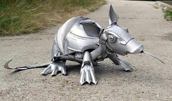Η BMW hubcaps παλιό armadillo