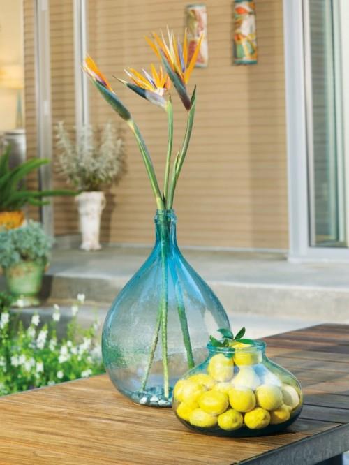 Μπουκάλια εσωτερικού σχεδιασμού βάζο λουλούδι τραπέζι κήπο