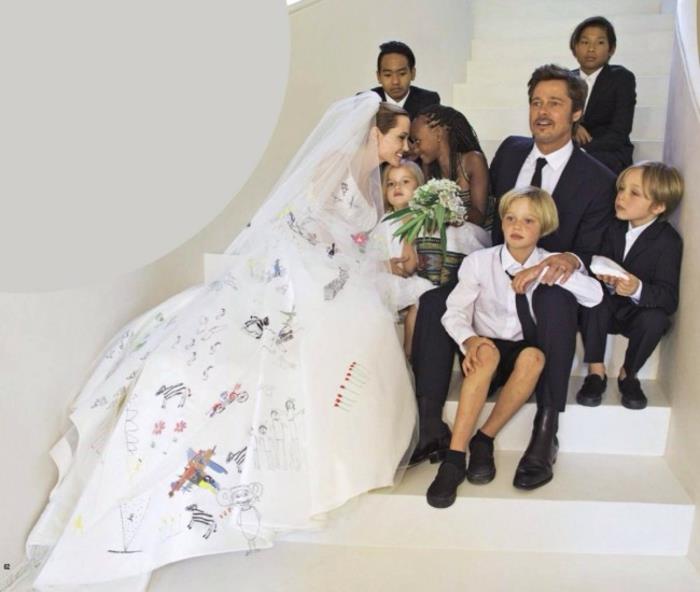 Φωτογραφία από την επέτειο του γάμου των παιδιών της Αντζελίνα Τζολί