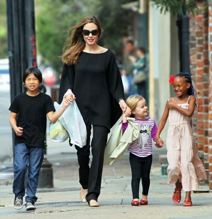 Τα παιδιά της Angelina Jolie έφυγαν και ο γιος Pax Thien έφυγε
