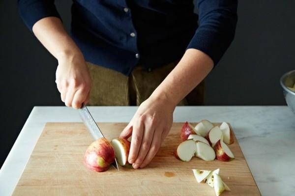 Φτιάξτε μόνοι σας μήλα Φέτα Apple Πουρές μήλου