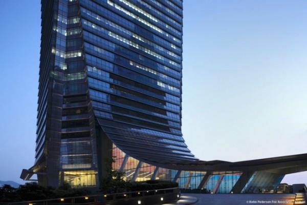 Αρχιτεκτονική του Χονγκ Κονγκ τη νύχτα