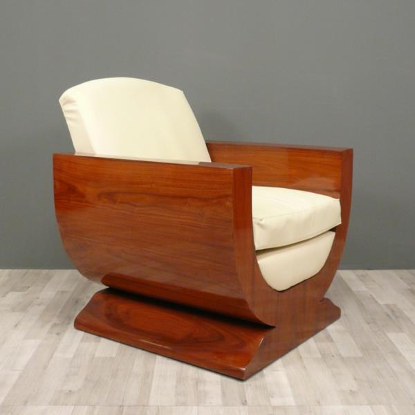 Art deco έπιπλα art deco επίπλωση πολυθρόνα καφέ