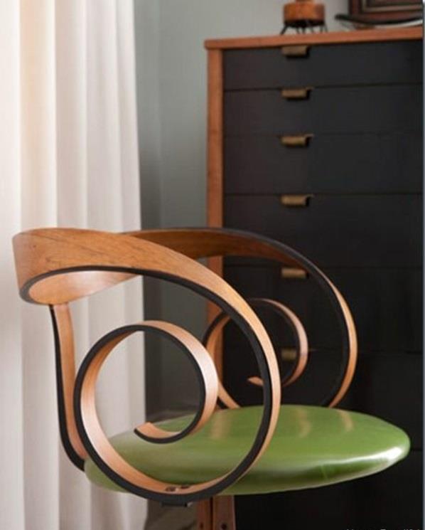 Έπιπλα Art Deco τυλιγμένα σε ξύλο