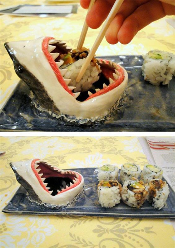Εξαιρετικά δώρα φίλοι σούσι καρχαρία