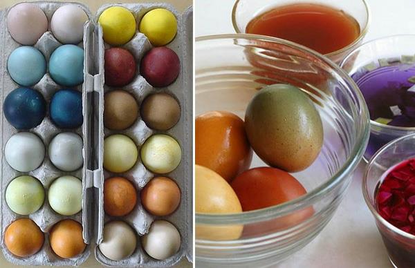υπέροχα πασχαλινά αυγά που βάφουν συσκευασία αυγών