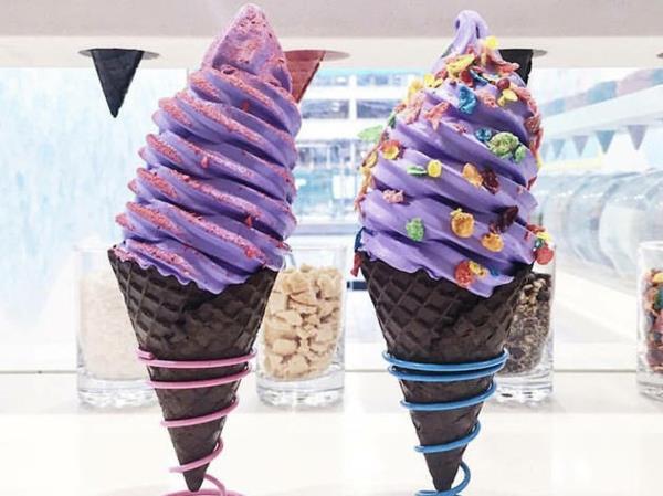 Ασυνήθιστες γεύσεις παγωτού από όλο τον κόσμο Mazamorra Violeta Περού