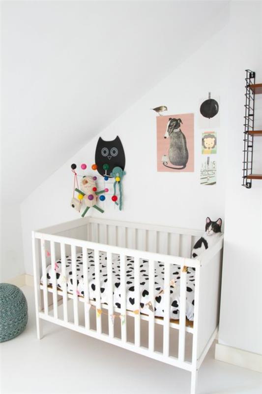 Παραδείγματα σχεδιασμού διακοσμητικής κουκουβάγιας μωρού δωματίου μικρό δωμάτιο