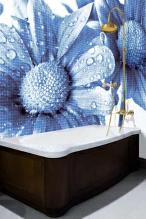 χρώματα σχέδια τύπος ντους μπάνιο και πλακάκι μπάνιου