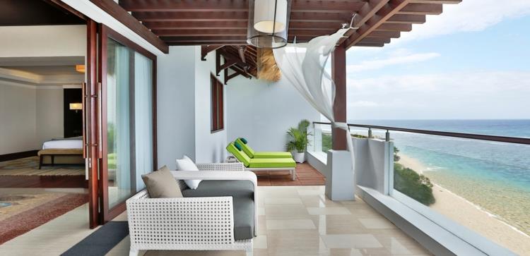 Κάντε το μπαλκόνι σας όμορφες ιδέες μπαλκονιού εξοχική κατοικία με θέα στη θάλασσα