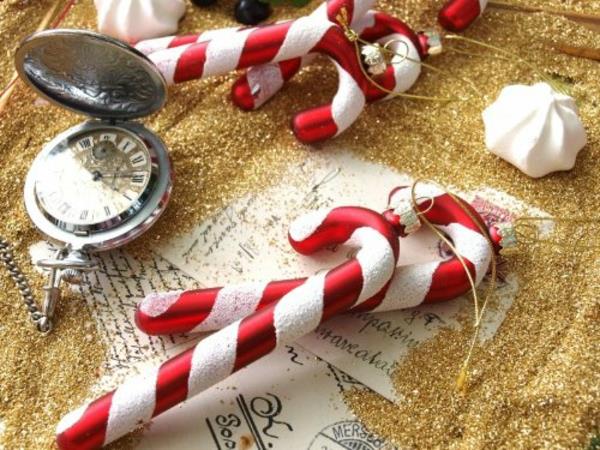 Glanz stangen Σύγχρονη χριστουγεννιάτικη διακόσμηση ζάχαρη