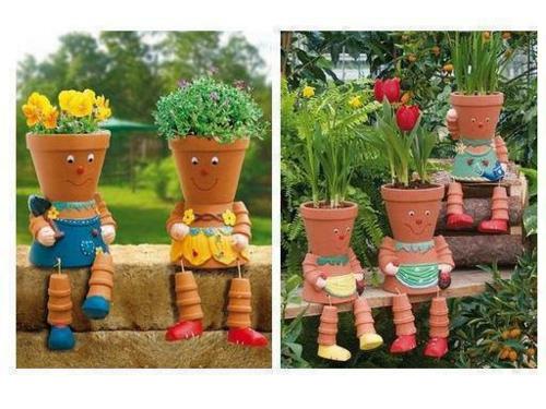 Ιδέες DIY κατασκευάστε υλικά για σας γλάστρα πολύχρωμη