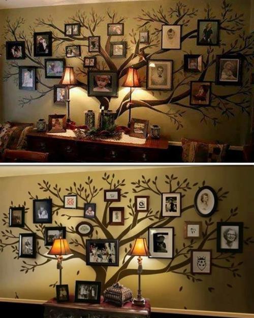 Σχεδιάστε ιδέες και υλικά για εσάς εικόνες οικογενειακού δέντρου