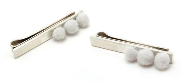 Χειροτεχνίες με μαλλιά γάτας DIY έργα με τρίχες ζώων Fellkugenln κλιπ μαλλιών